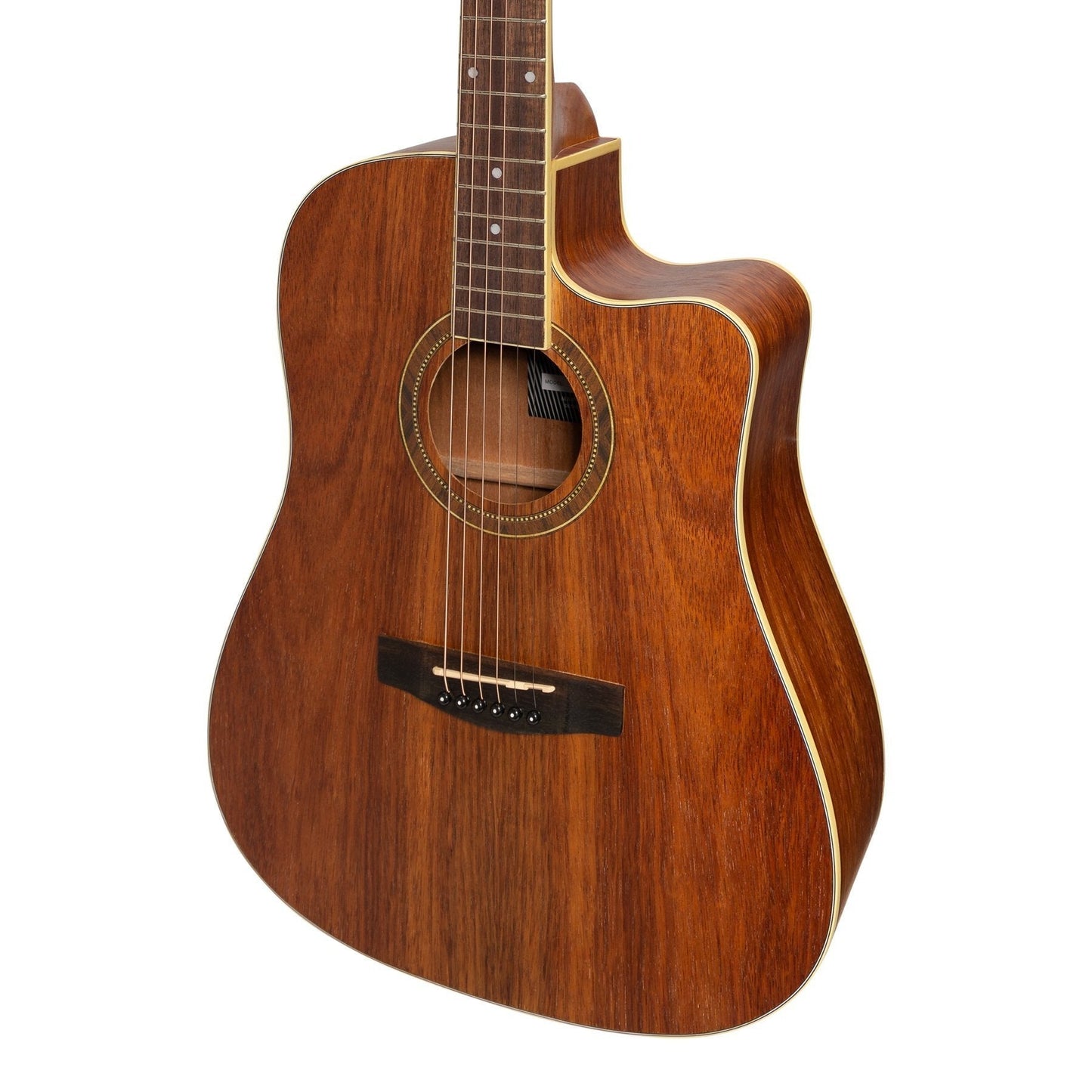 Martinez '41 Series' Dreadnought Cutaway Acoustic-Electric Guitar Pack (Rosewood)