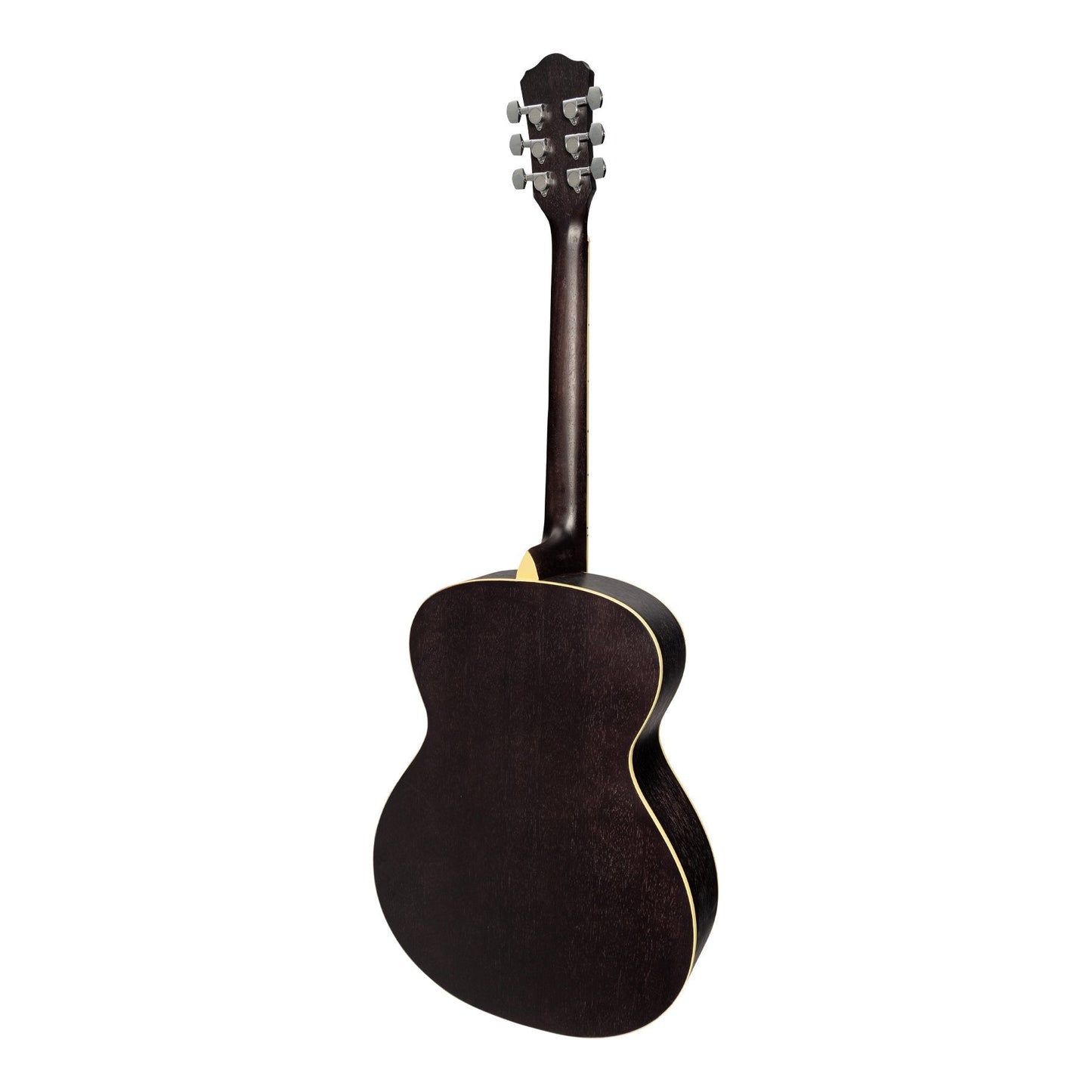 Martinez '41 Series' Folk Size Acoustic Guitar (Black)