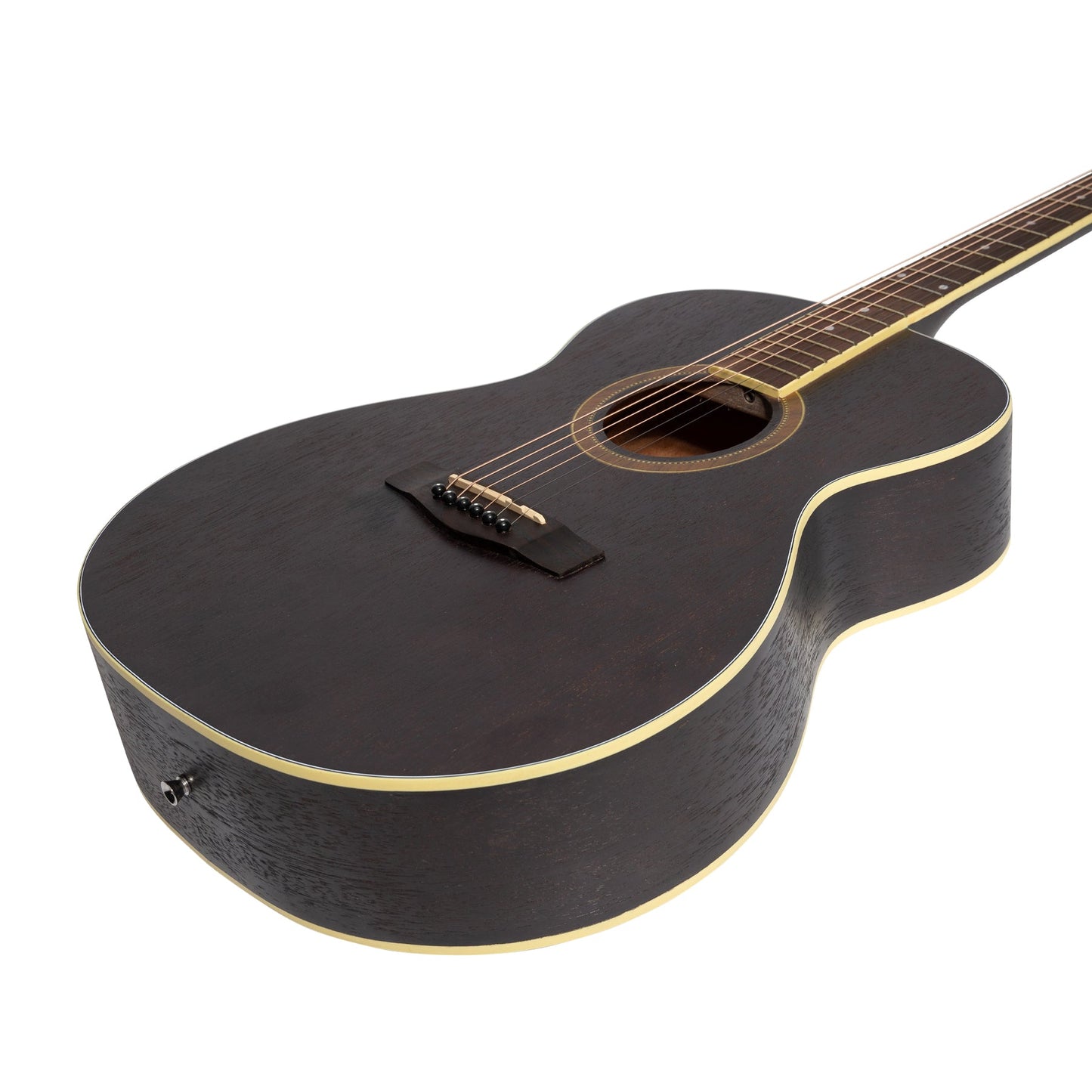 Martinez '41 Series' Folk Size Acoustic Guitar Pack (Black)