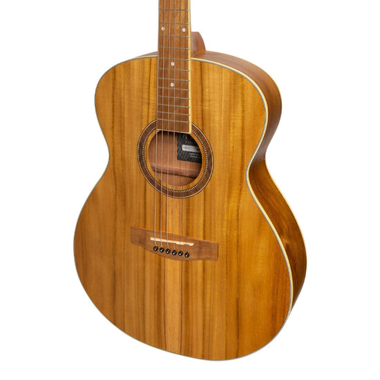 Martinez '41 Series' Folk Size Acoustic Guitar Pack (Jati-Teakwood)