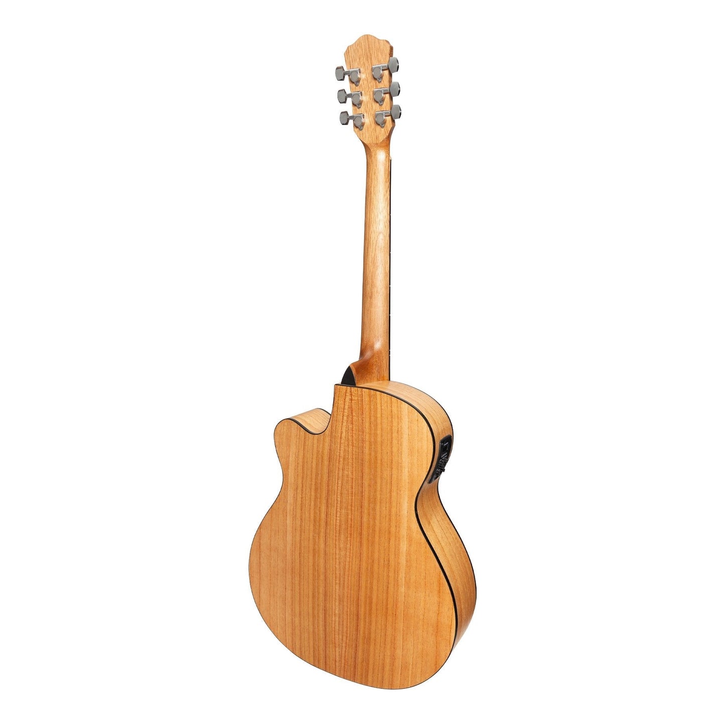 Martinez '41 Series' Folk Size Cutaway Acoustic-Electric Guitar (Mindi-Wood)