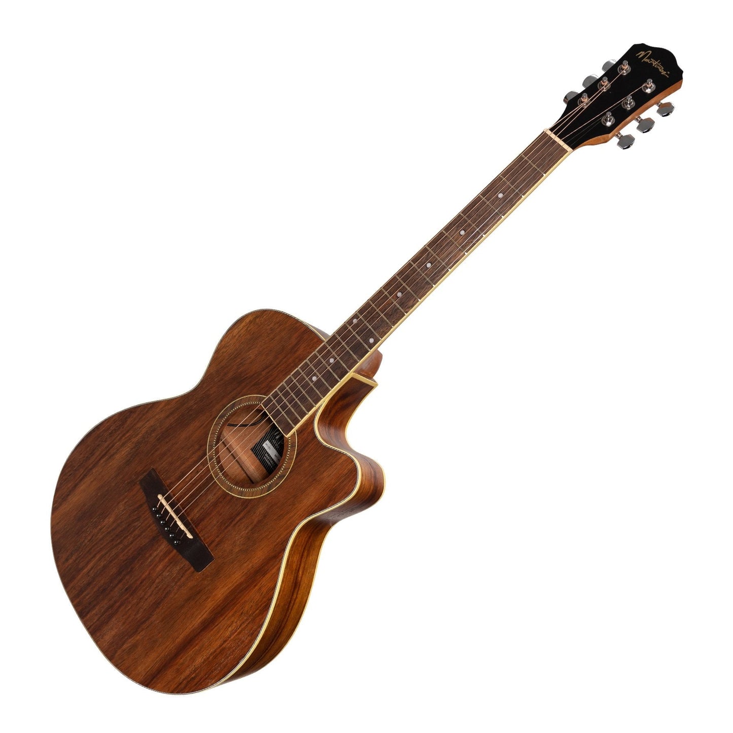 Martinez '41 Series' Folk Size Cutaway Acoustic-Electric Guitar (Rosewood)