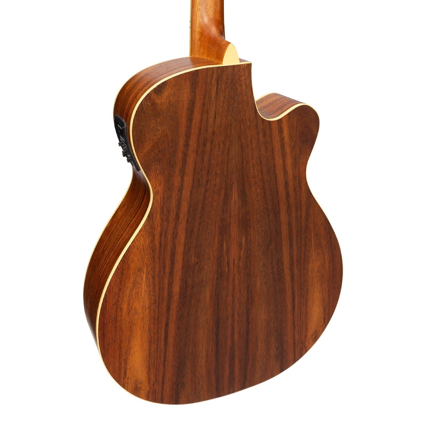 Martinez '41 Series' Left Handed Folk Size Cutaway Acoustic-Electric Guitar (Spruce/Rosewood)