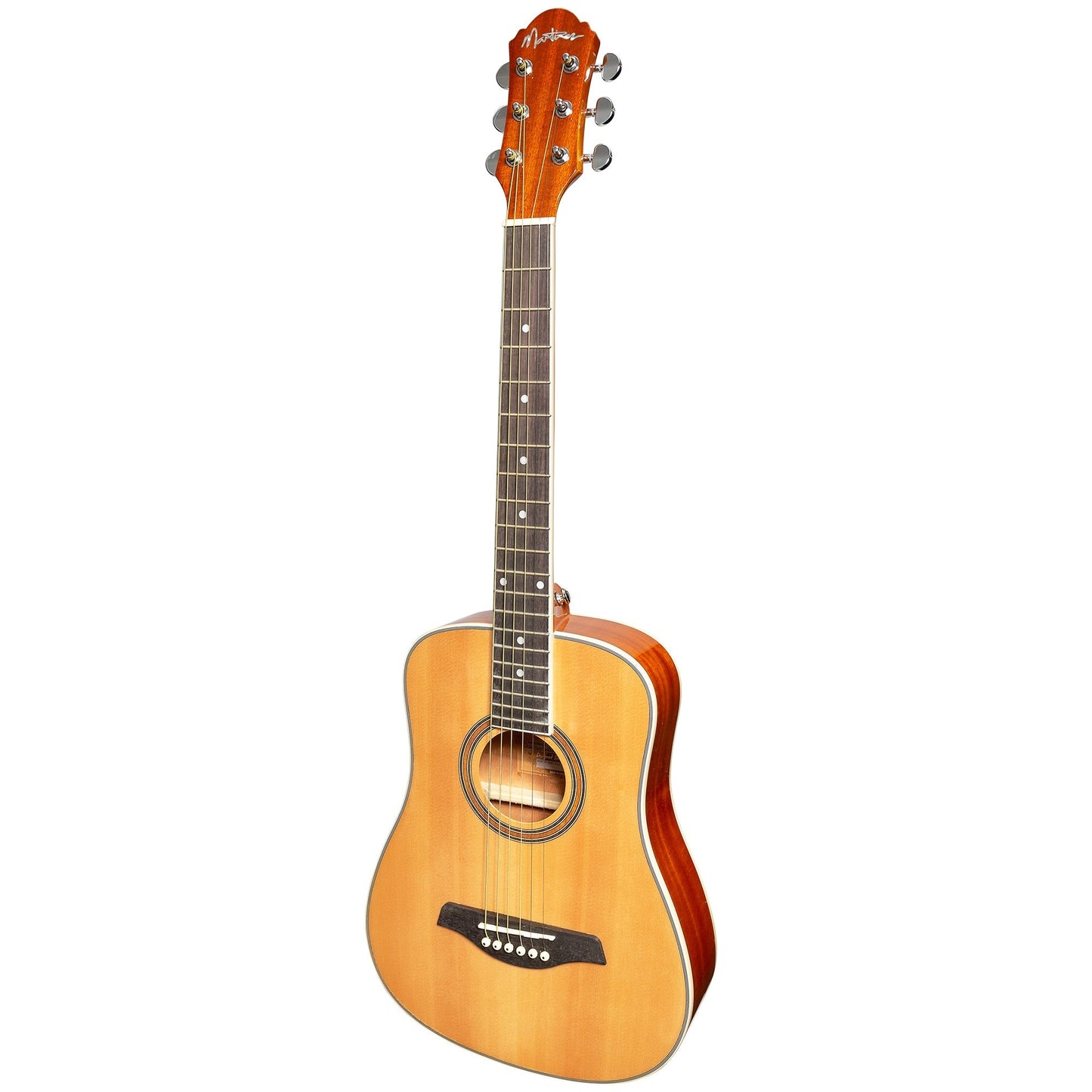 Martinez '41 Series' Spruce Acoustic-Electric Babe Traveller Guitar (Gloss)