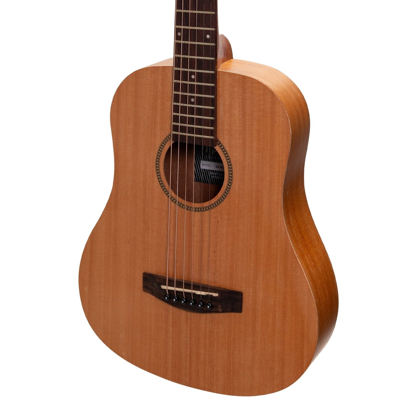 Martinez Acoustic Babe Traveller Guitar (Mahogany)
