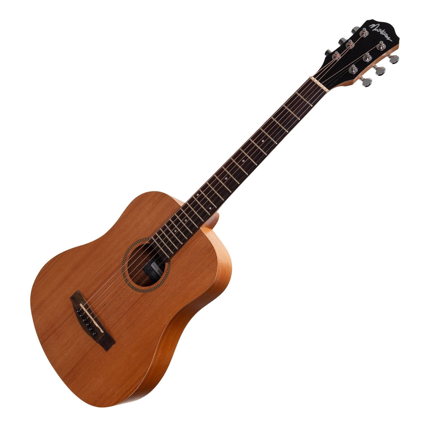 Martinez Acoustic-Electric Babe Traveller Guitar (Mahogany)