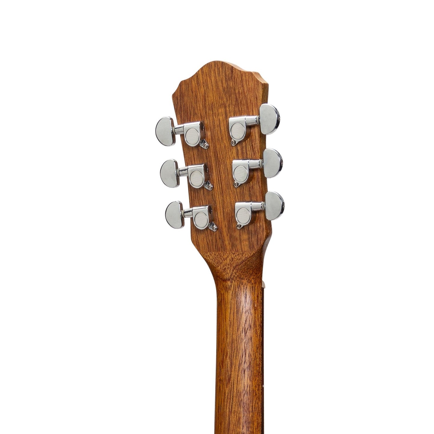 Martinez Acoustic-Electric Middy Traveller Guitar (Koa)