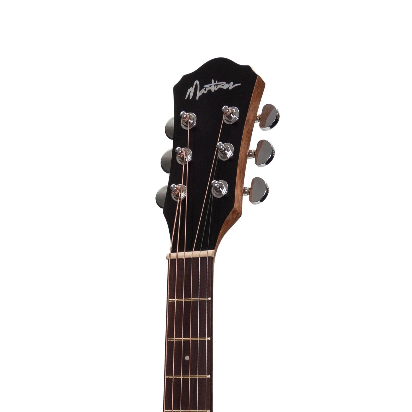 Martinez Acoustic-Electric Middy Traveller Guitar (Mahogany)