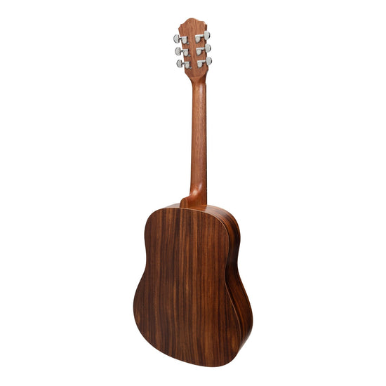 Martinez Acoustic-Electric Middy Traveller Guitar (Rosewood)