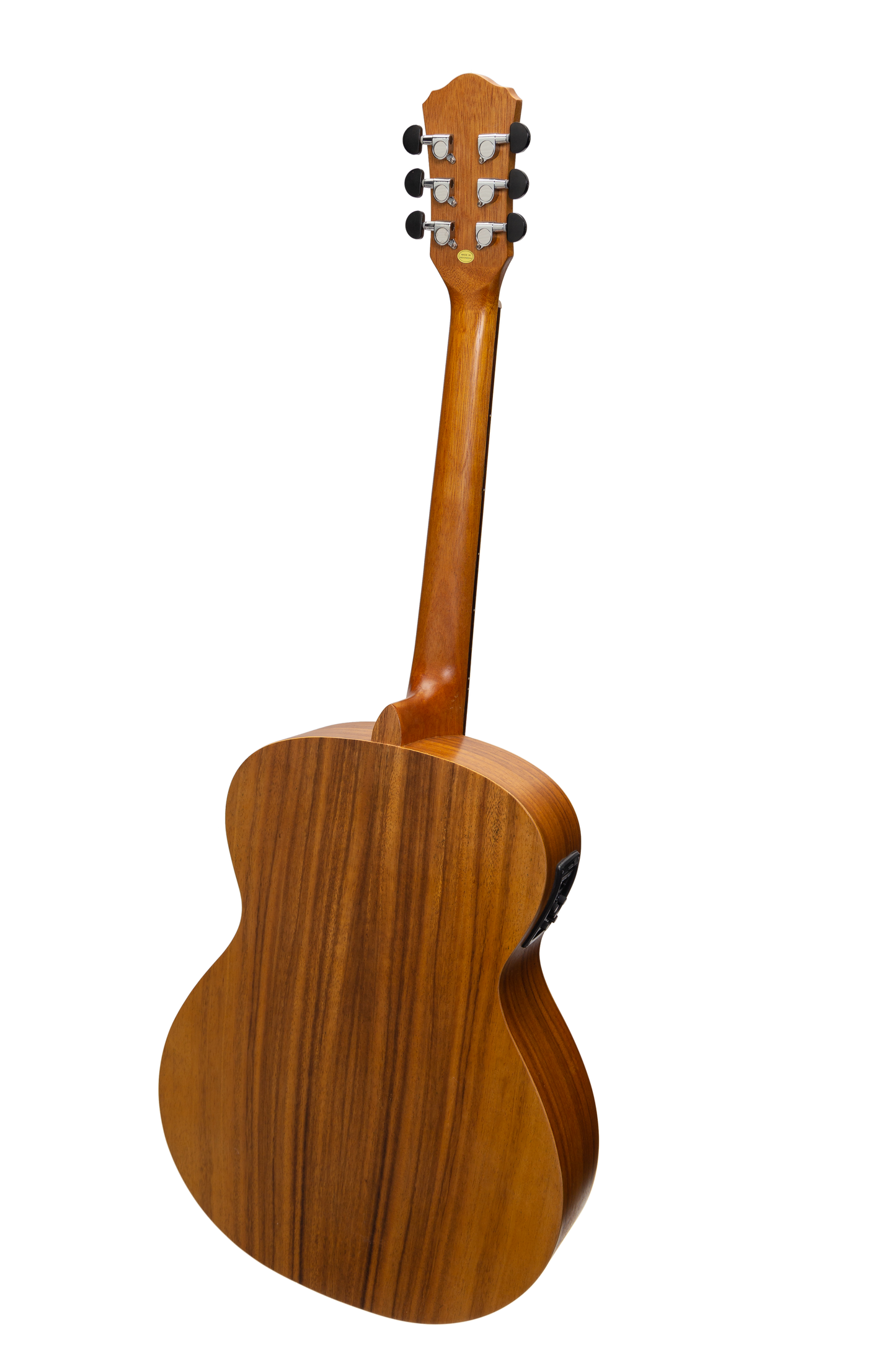 Martinez Acoustic-Electric Small Body Guitar with Built-In Tuner (Spruce/Koa)