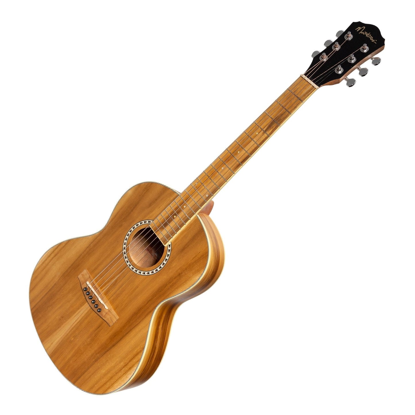 Martinez Acoustic 'Little-Mini' Folk Guitar (Jati-Teakwood)
