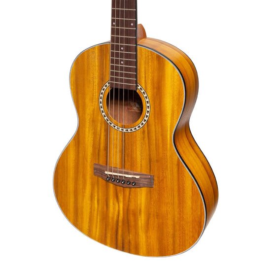 Martinez Acoustic 'Little-Mini' Folk Guitar (Koa)