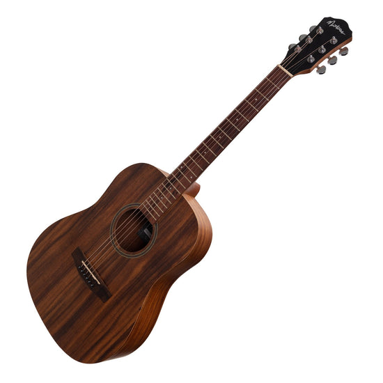 Martinez Acoustic Middy Traveller Guitar (Rosewood)