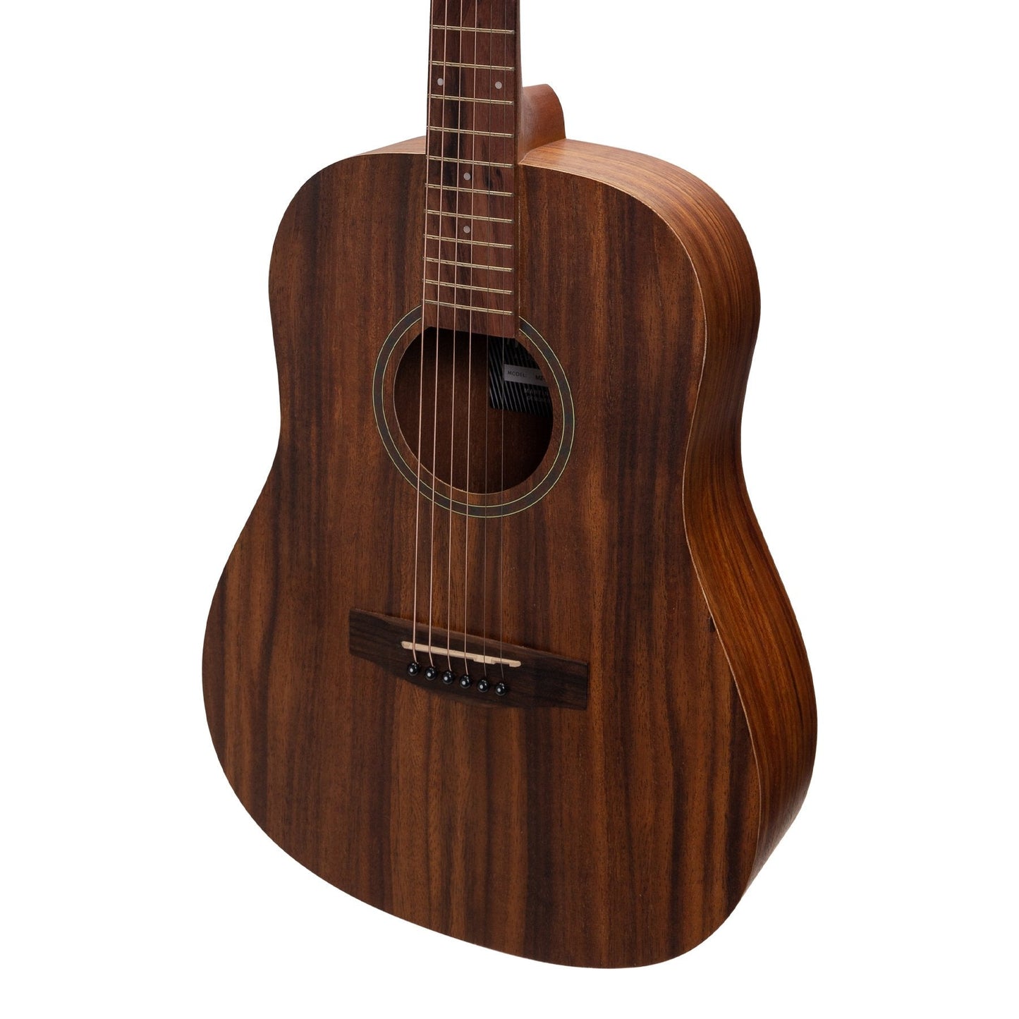 Martinez Acoustic Middy Traveller Guitar (Rosewood)