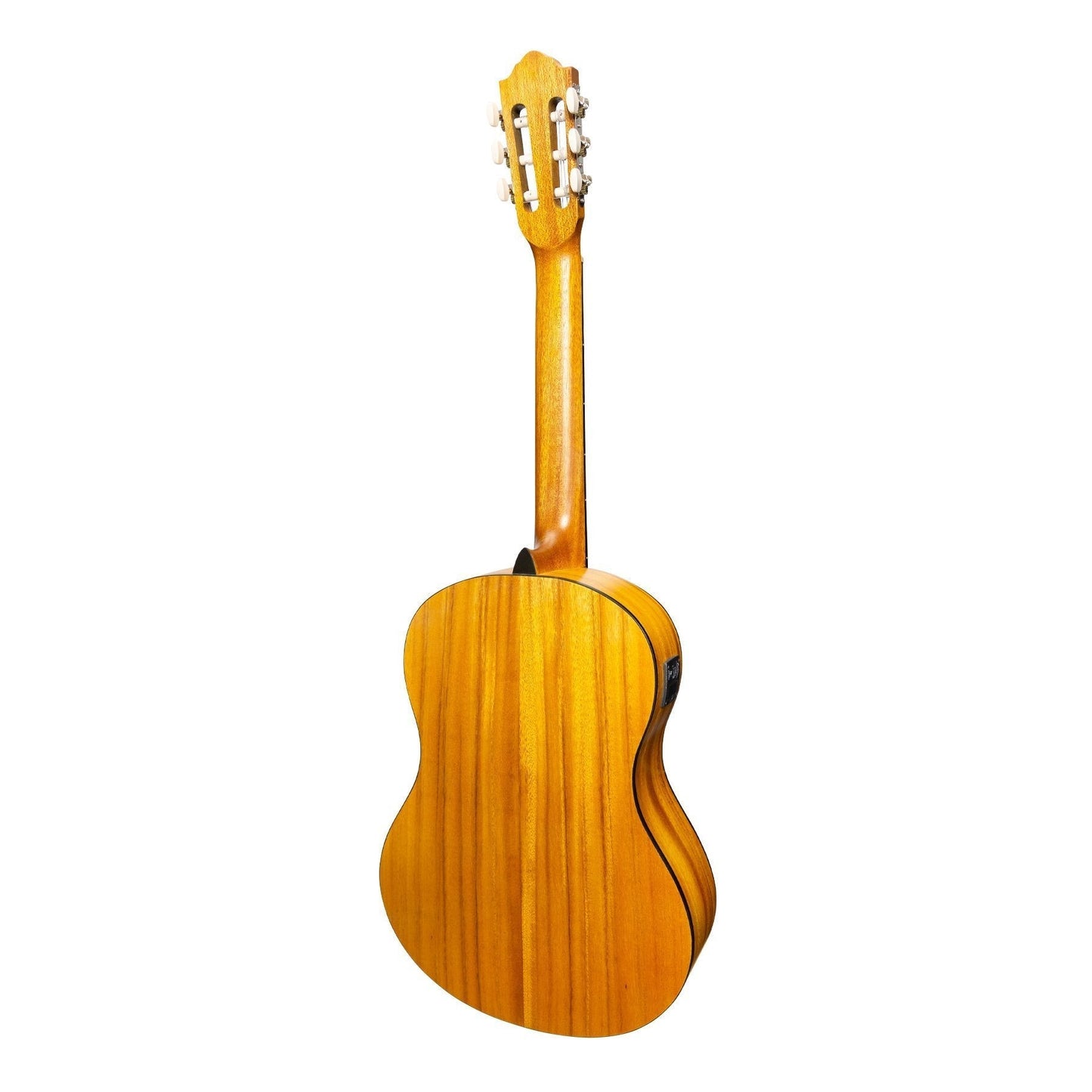 Martinez Full Size Student Classical Guitar with Built In Tuner (Spruce/Koa)