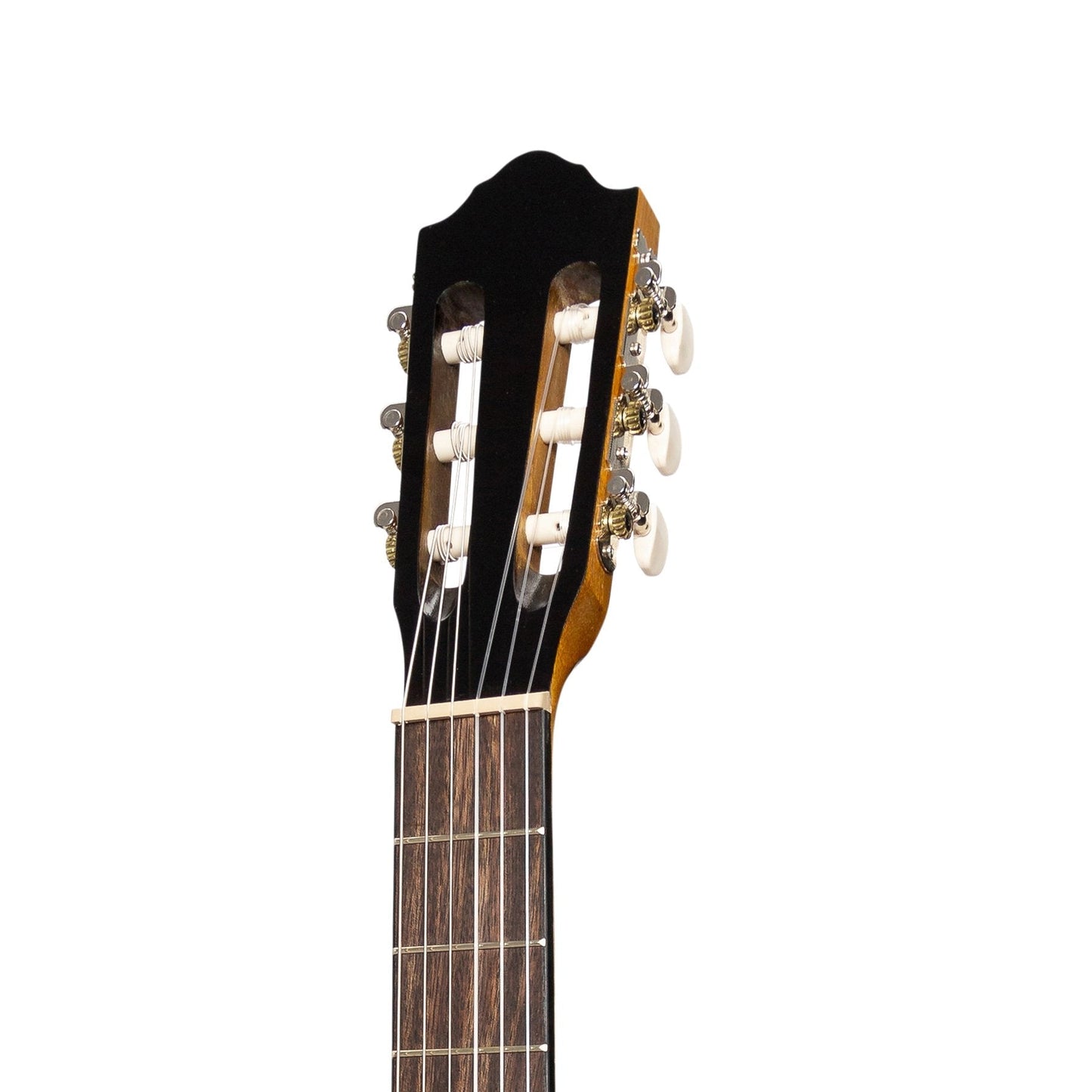 Martinez Full Size Student Classical Guitar with Built In Tuner (Spruce/Koa)