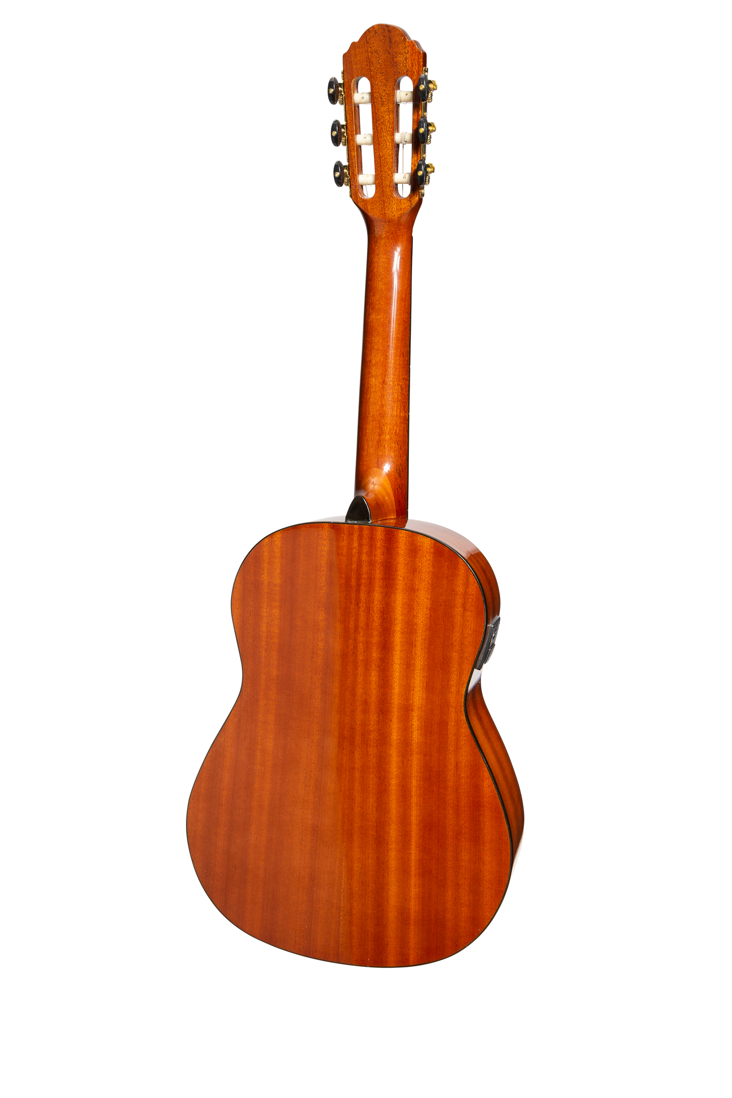 Martinez G-Series 1/2 Size Student Classical Guitar Pack with Built In Tuner (Amber-Gloss)