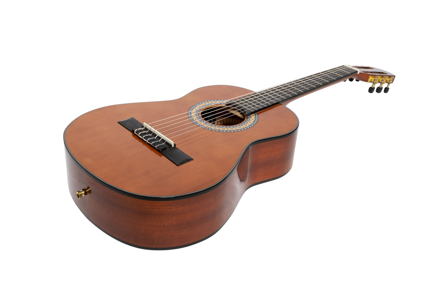 Martinez G-Series 1/2 Size Student Classical Guitar Pack with Built In Tuner (Natural-Gloss)