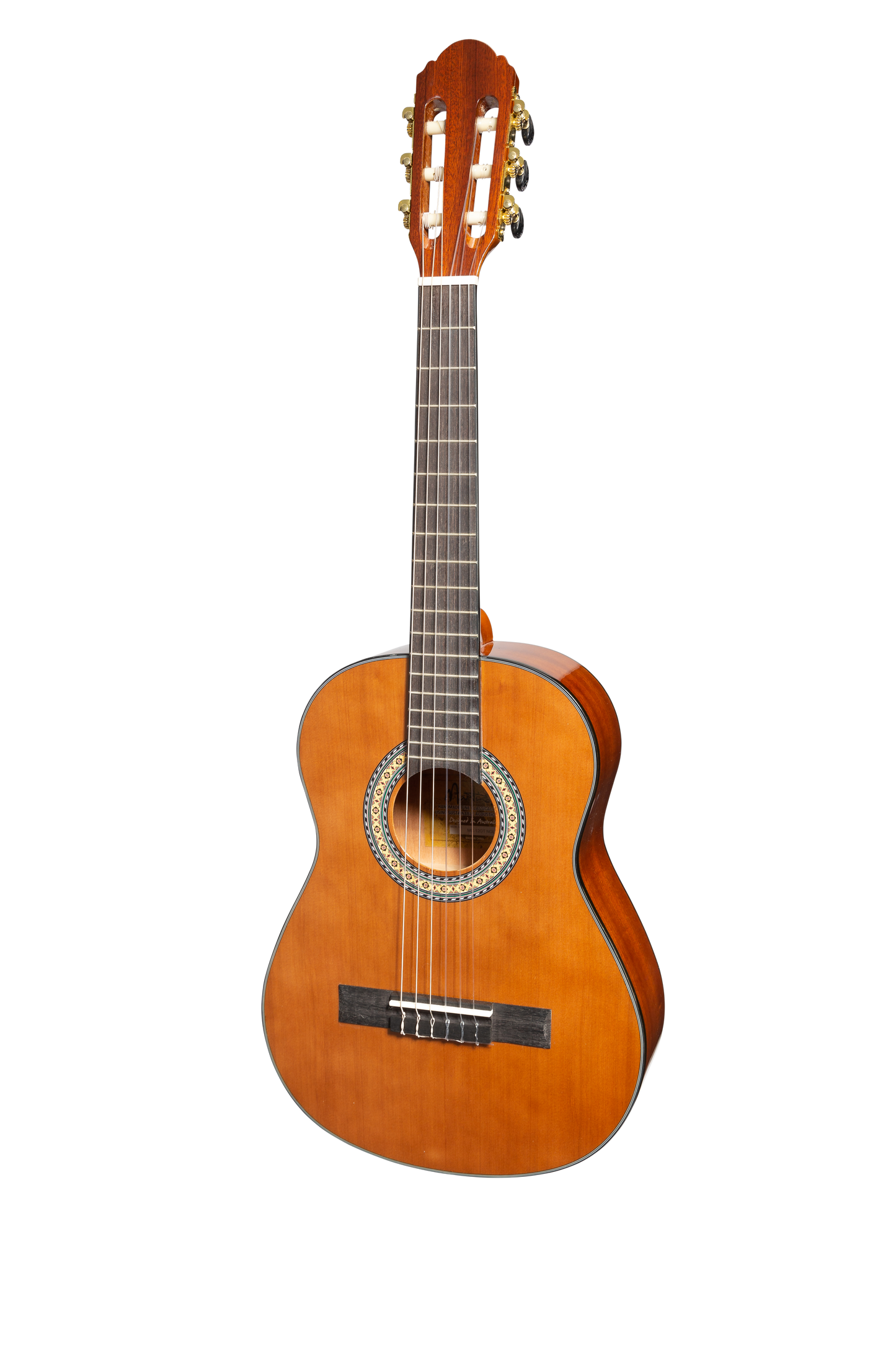 Martinez G-Series 1/2 Size Student Classical Guitar Pack with Built In Tuner (Natural-Gloss)