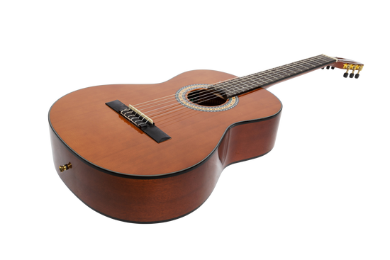 Martinez G-Series 3/4 Size Student Classical Guitar Pack with Built In Tuner (Natural-Gloss)