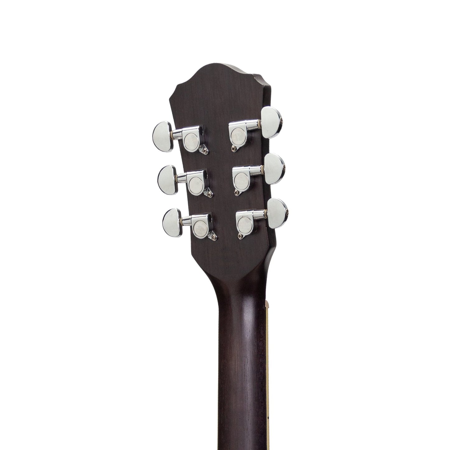 Load image into Gallery viewer, Martinez Jazz Hybrid Acoustic Small Body Cutaway Guitar (Black)
