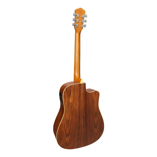 Martinez Left Hand '41 Series' Dreadnought Cutaway Acoustic-Electric Guitar Pack (Rosewood)