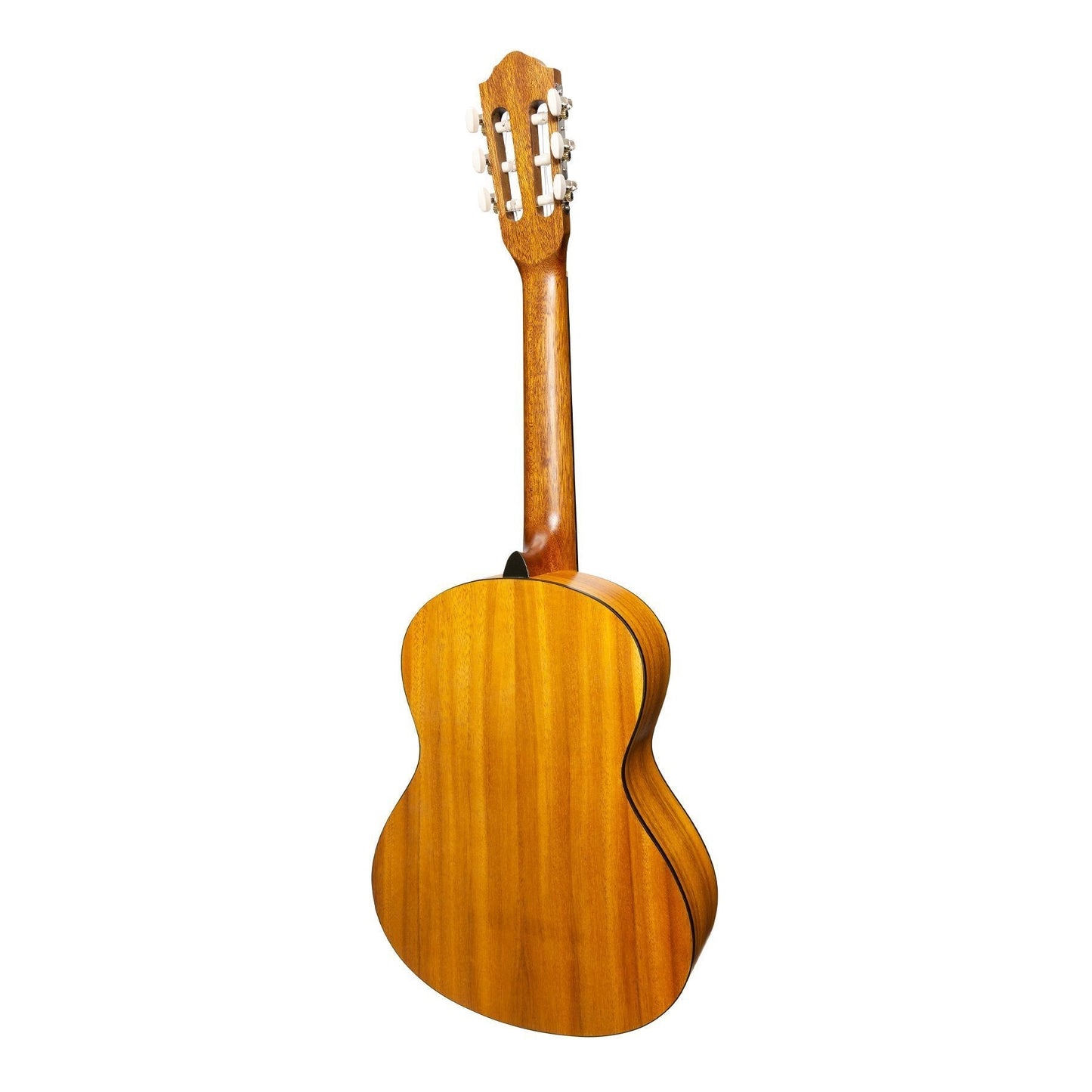 Martinez Left Handed 3/4 Size Student Classical Guitar with Built In Tuner (Spruce/Koa)
