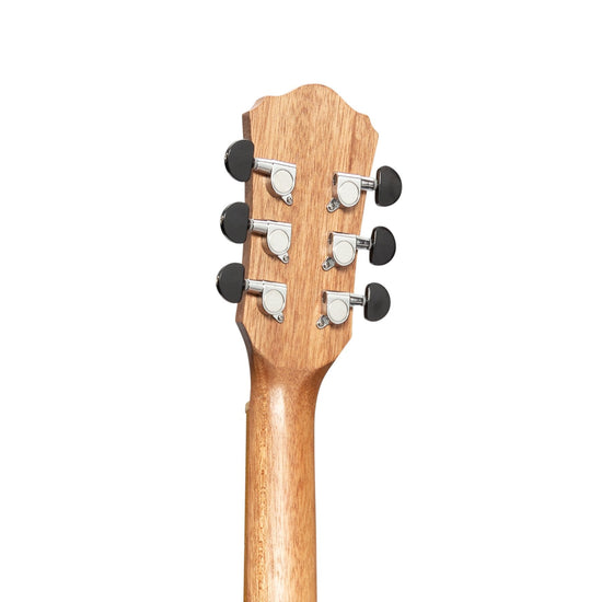 Martinez Left Handed Acoustic-Electric Short-Scale Guitar (Jati-Teakwood)