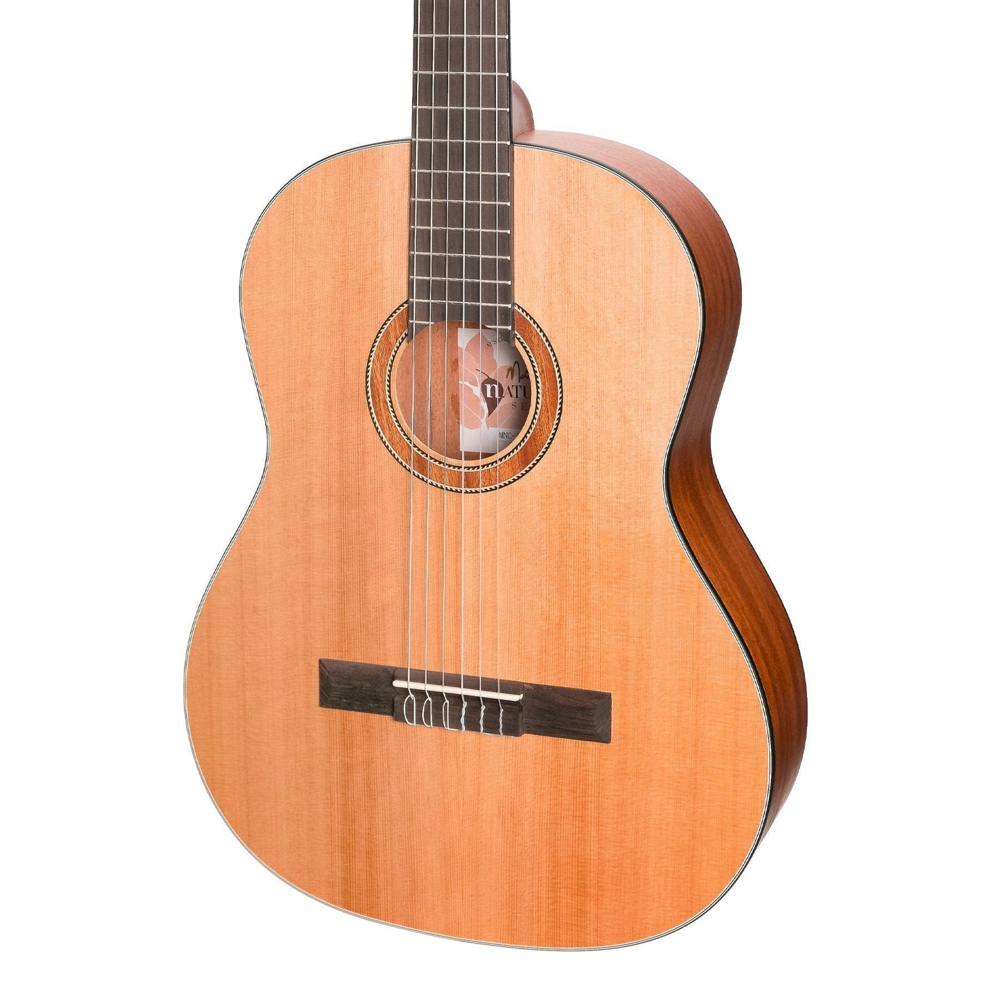 Load image into Gallery viewer, Martinez &amp;#39;Natural Series&amp;#39; Cedar Top Acoustic Classical Guitar (Open Pore)
