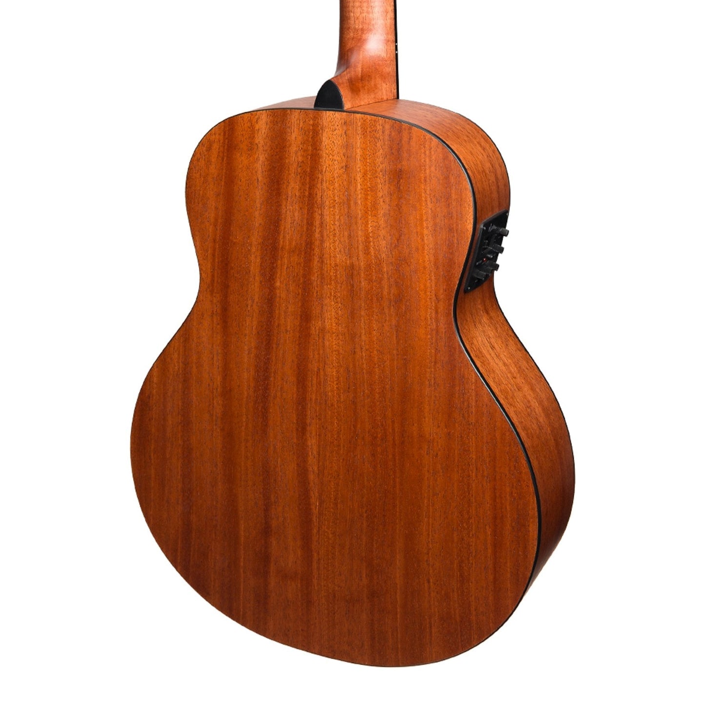 Load image into Gallery viewer, Martinez &amp;#39;Natural Series&amp;#39; Mahogany Top Acoustic-Electric Mini Short Scale Guitar (Open Pore)
