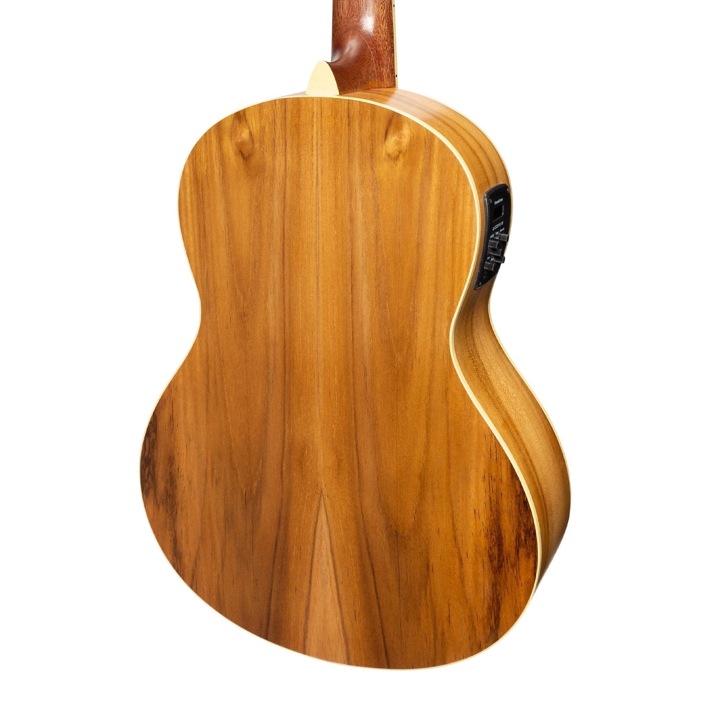 Martinez 'Slim Jim' 3/4 Size Electric Classical Guitar with Pickup/Tuner (Jati-Teakwood)