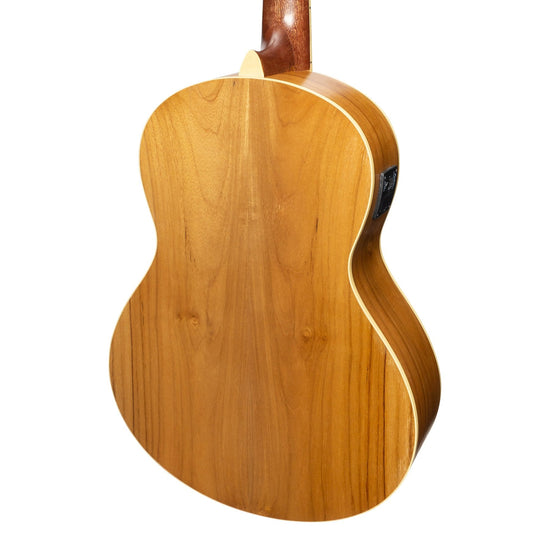 Martinez 'Slim Jim' 3/4 Size Student Classical Guitar with Built In Tuner (Jati-Teakwood)