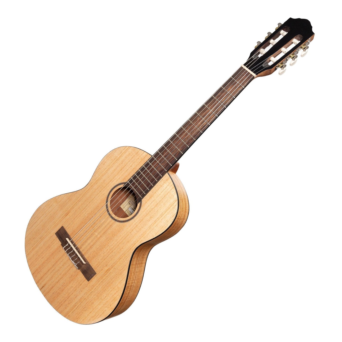 Martinez 'Slim Jim' 3/4 Size Student Classical Guitar with Built In Tuner (Mindi-Wood)