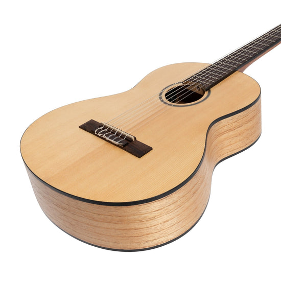Martinez 'Slim Jim' 3/4 Size Student Classical Guitar with Built In Tuner (Spruce/Mahogany)