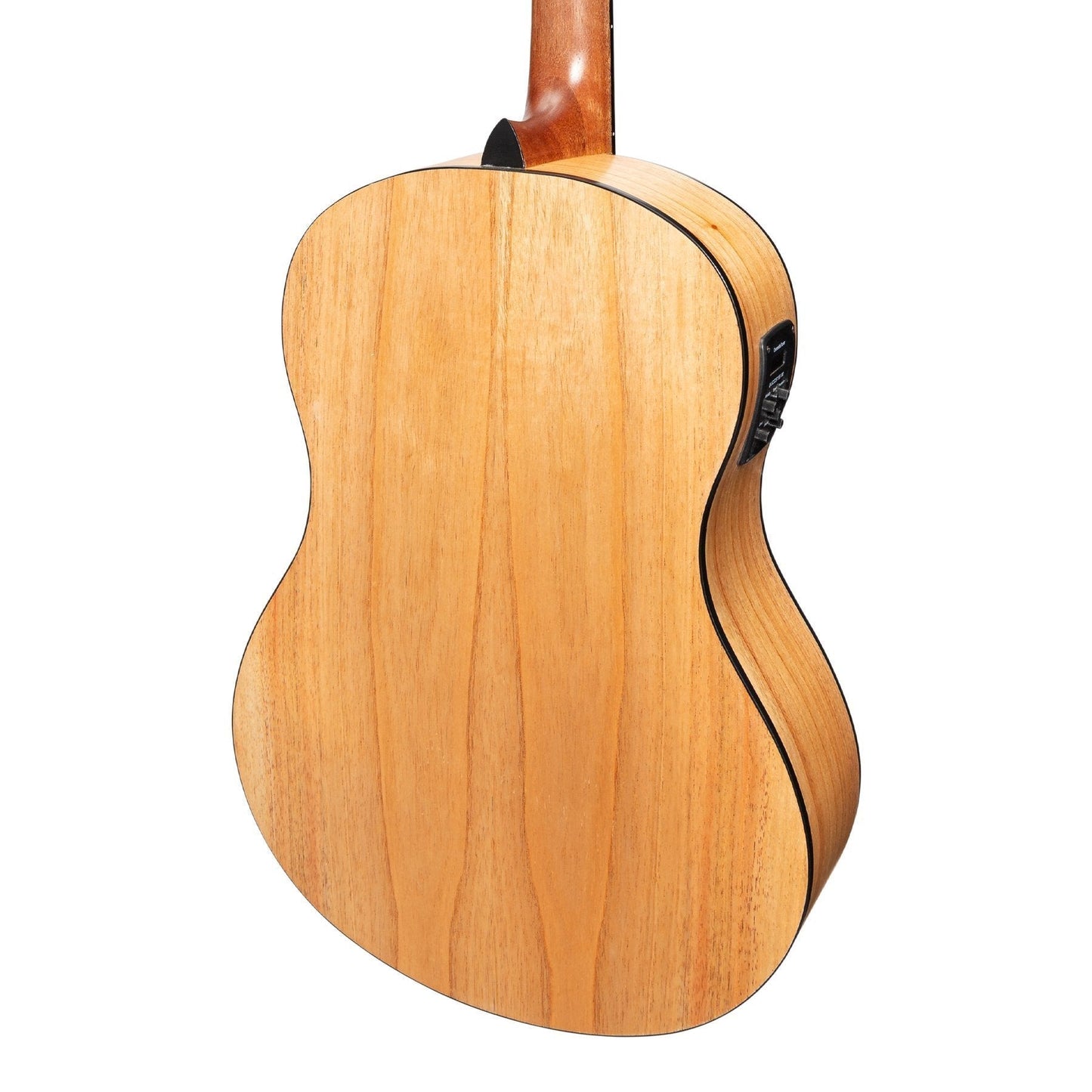 Martinez 'Slim Jim' Full Size Electric Classical Guitar with Pickup/Tuner (Mindi-Wood)