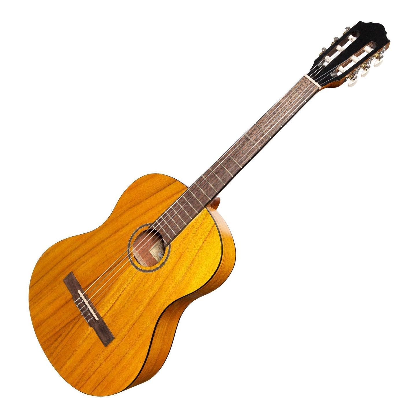 Martinez 'Slim Jim' Full Size Student Classical Guitar with Built In Tuner (Koa)