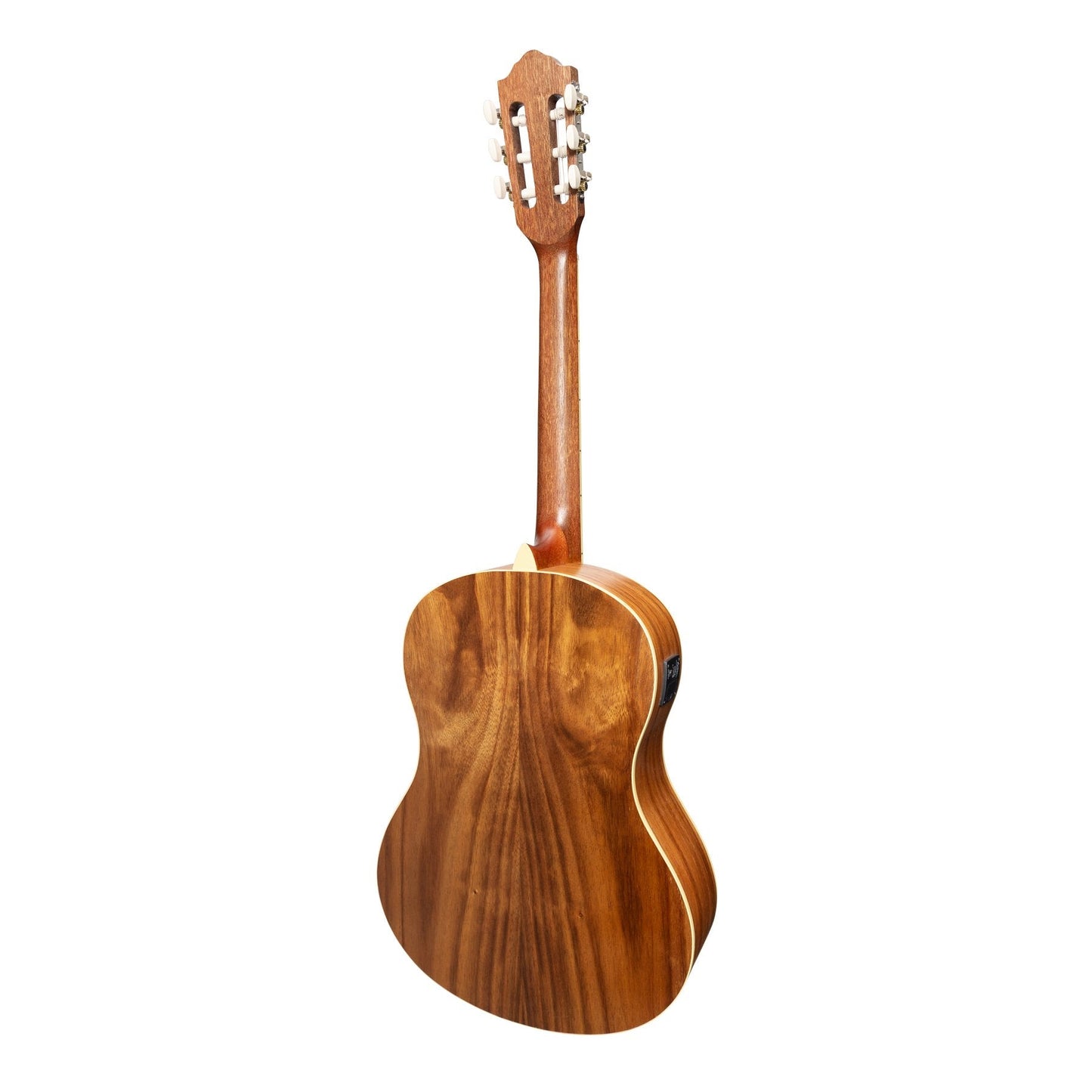 Martinez 'Slim Jim' Full Size Student Classical Guitar with Built In Tuner (Spruce/Rosewood)