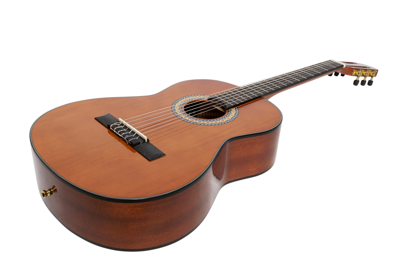 Martinez 'Slim Jim' G-Series 3/4 Size Classical Guitar with Built-in Tuner (Natural-Gloss)
