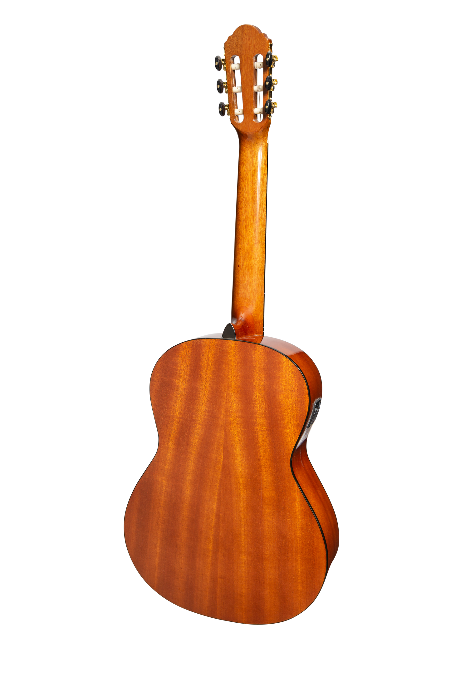 Martinez 'Slim Jim' G-Series 3/4 Size Student Classical Guitar Pack with Built In Tuner (Natural-Gloss)
