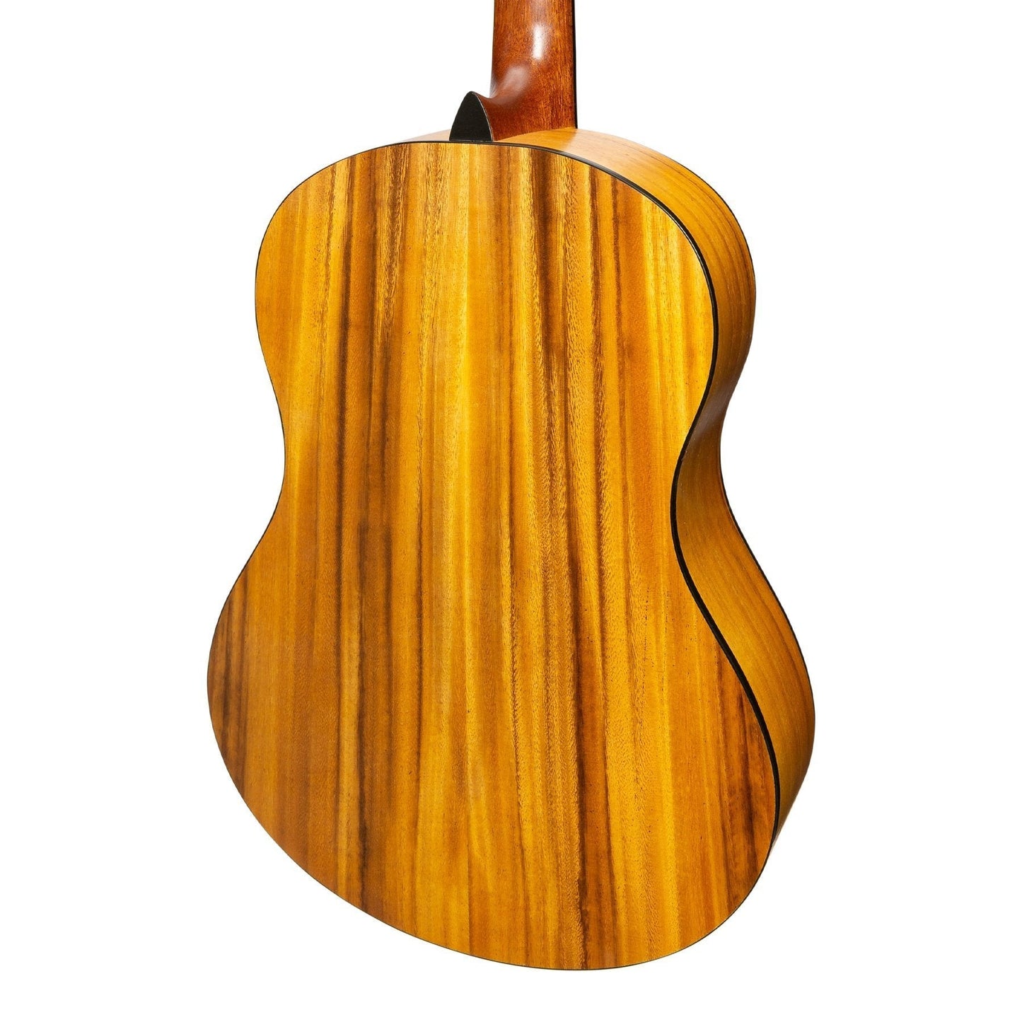 Martinez 'Slim Jim' Left Handed Full Size Student Classical Guitar with Built In Tuner (Spruce/Koa)