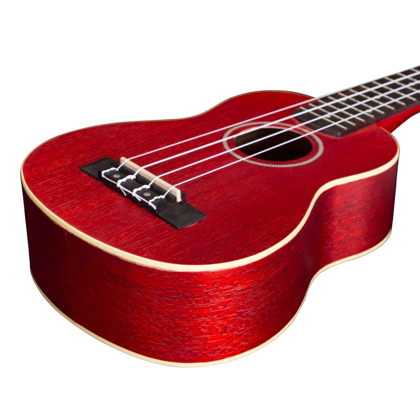 Mojo 'Colour Series' Soprano Ukulele (Wine Red)