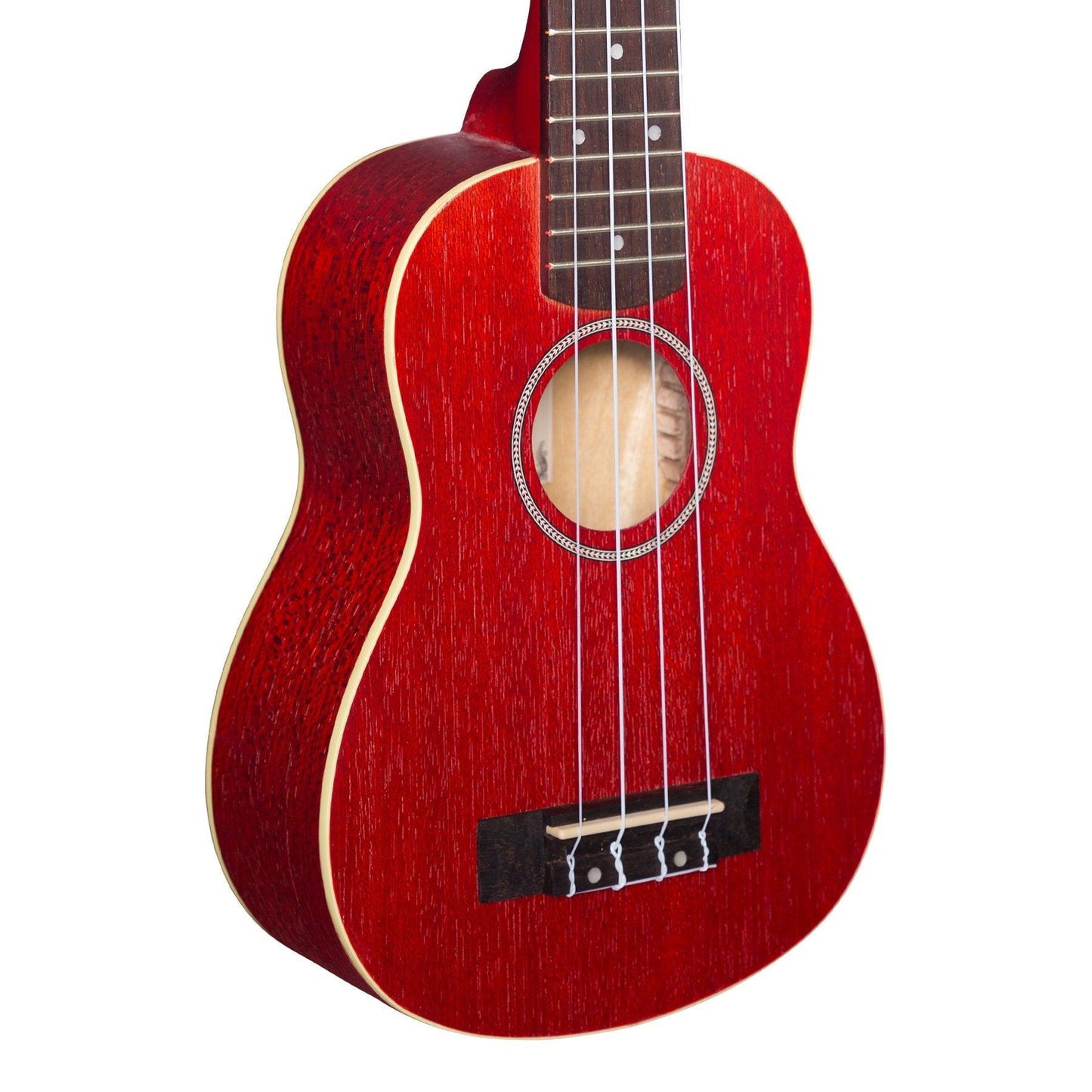 Mojo 'Colour Series' Soprano Ukulele (Wine Red)