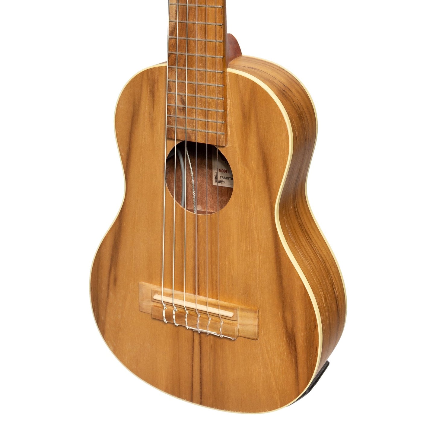 Mojo 'Guitarulele' 1/4 Size Classical Guitar with Pickup (Jati-Teakwood)