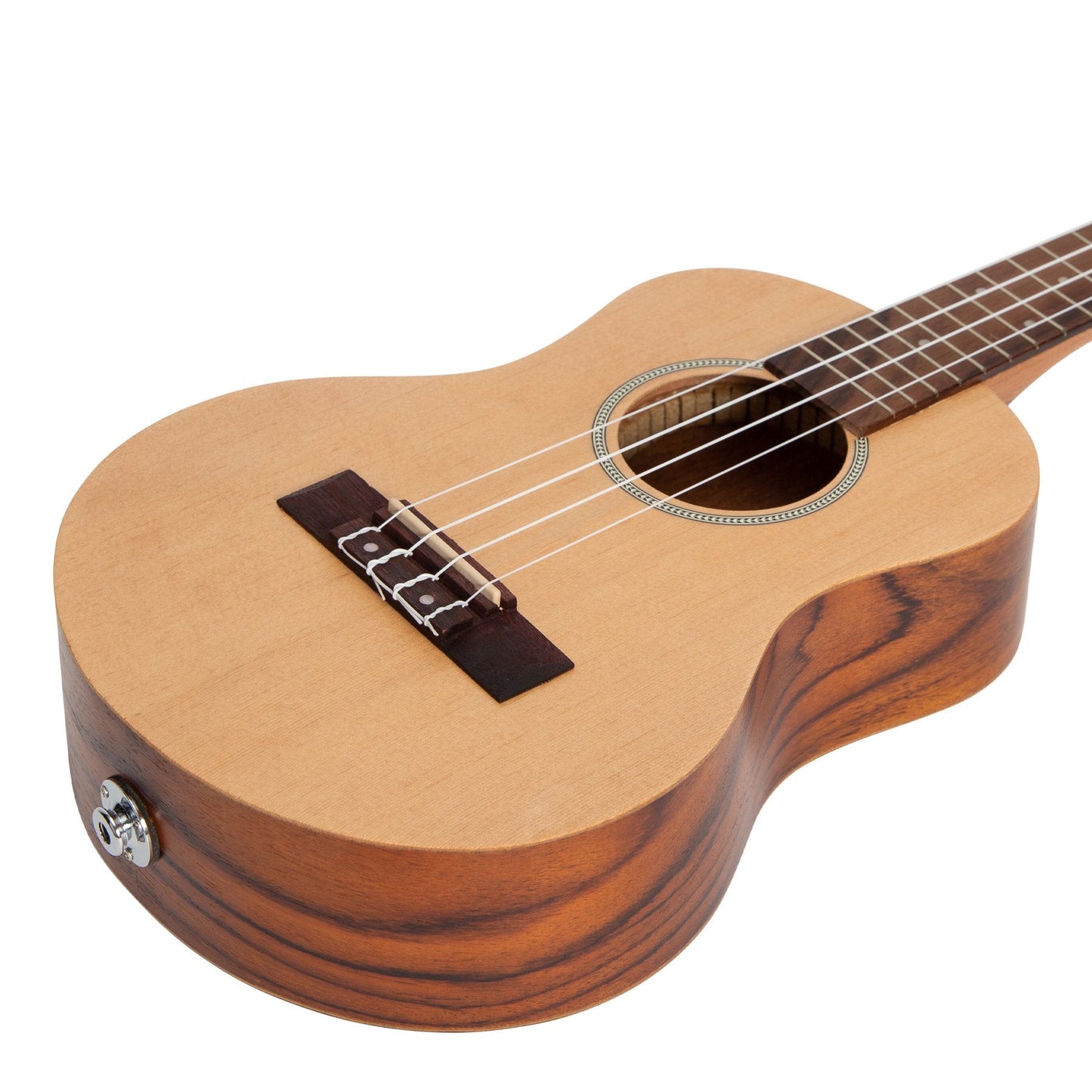 Mojo 'SZ40 Series' Spruce Top and Rosewood Back & Sides Electric Tenor Ukulele (Natural Satin)