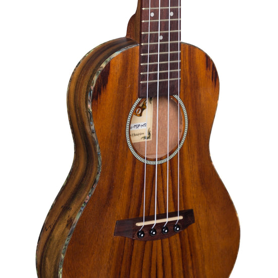 Mojo 'T5 Series' All Rosewood Thinline Electric Concert Ukulele (Natural Satin)