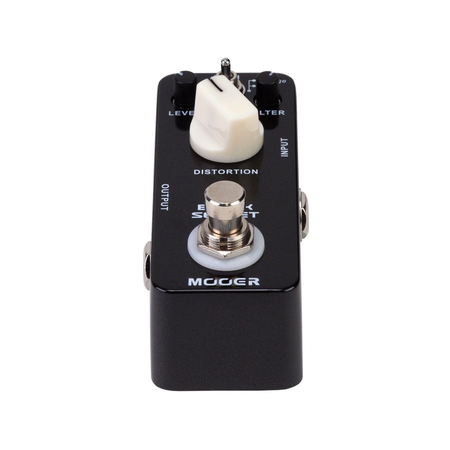 Load image into Gallery viewer, Mooer &amp;#39;Black Secret&amp;#39; Vintage &amp;amp; Turbo Distortion Micro Guitar Effects Pedal
