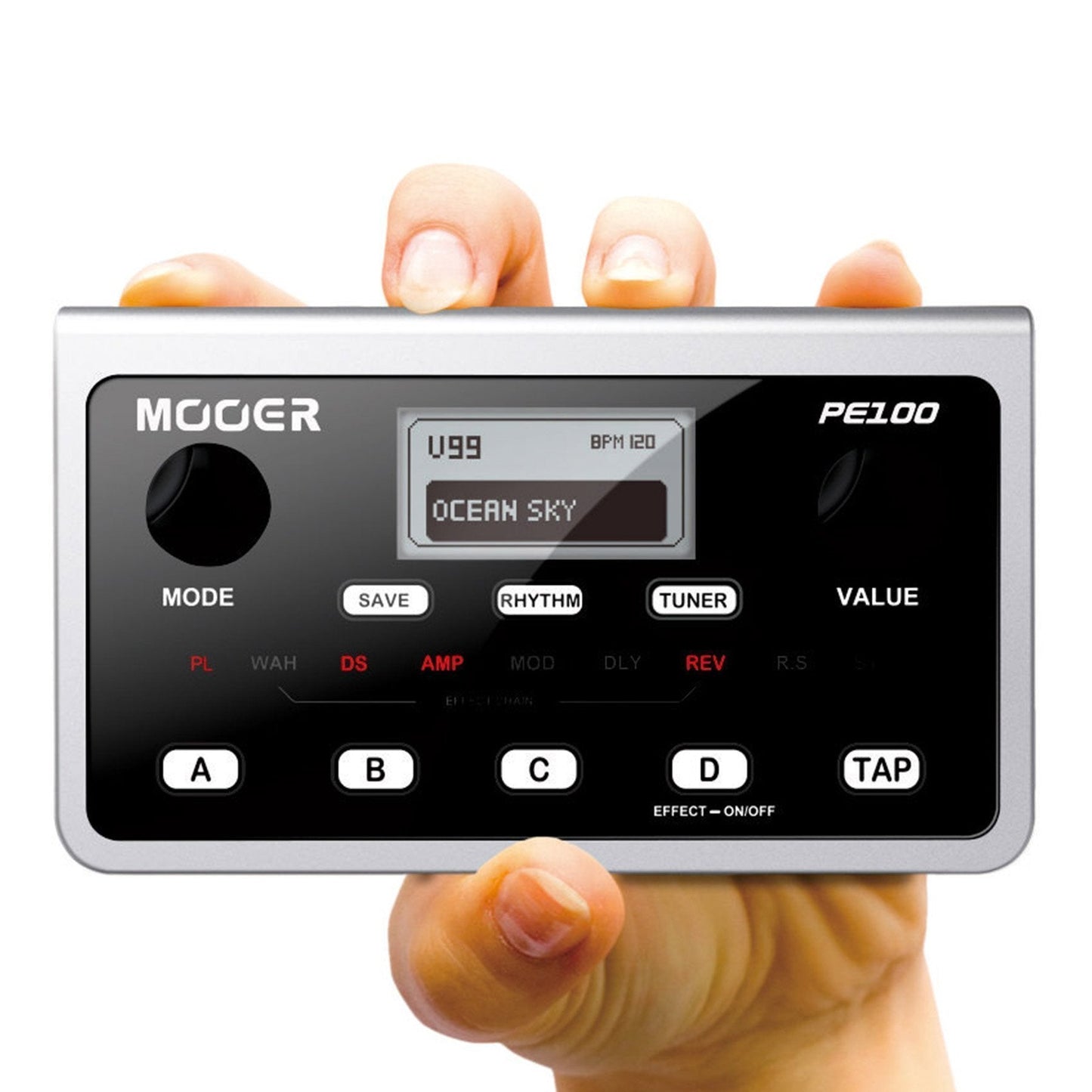 Mooer PE100 Portable Guitar Multi Effects Processor