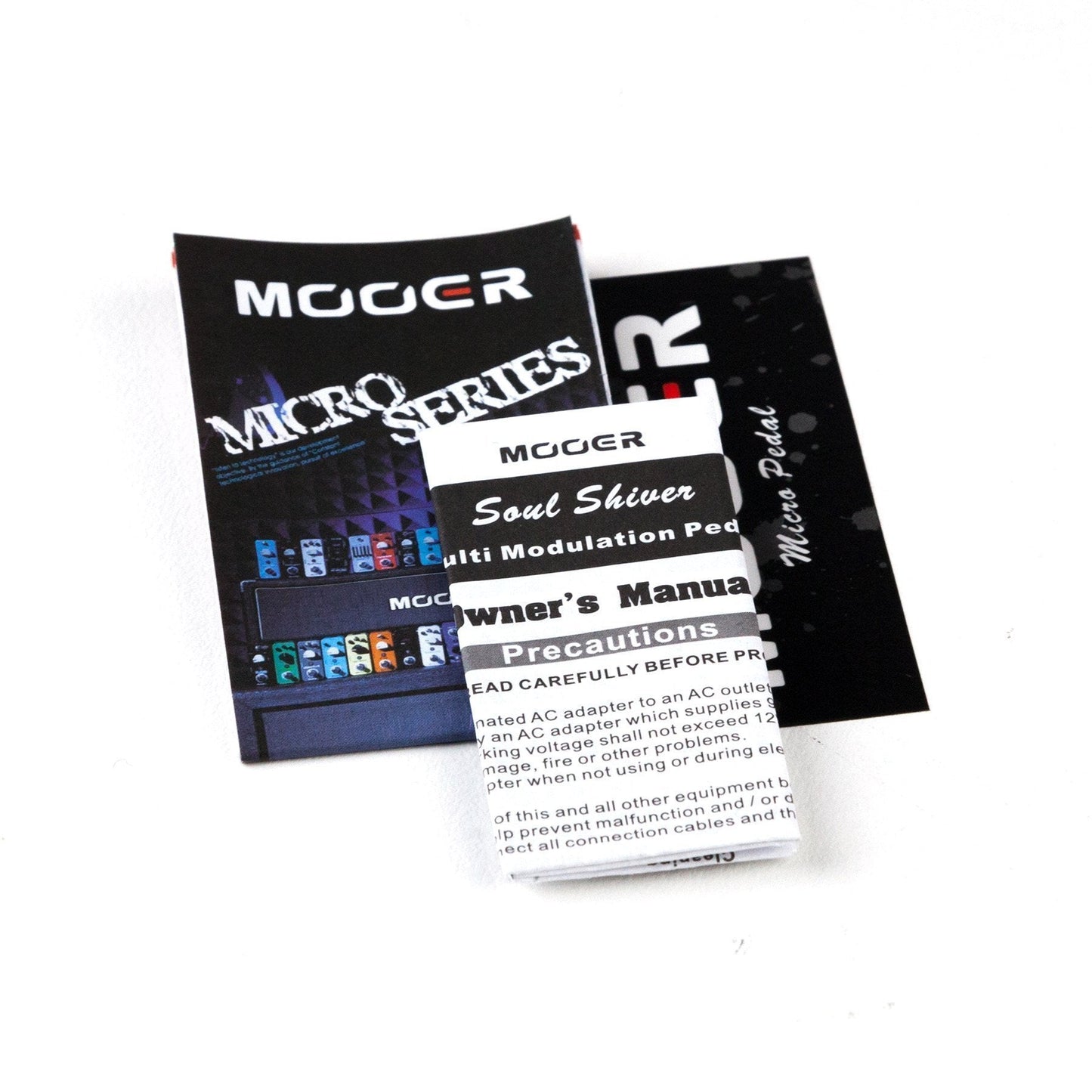 Mooer Soul Shiver Chorus, Vibrato & Rotary Micro Guitar Effects Pedal