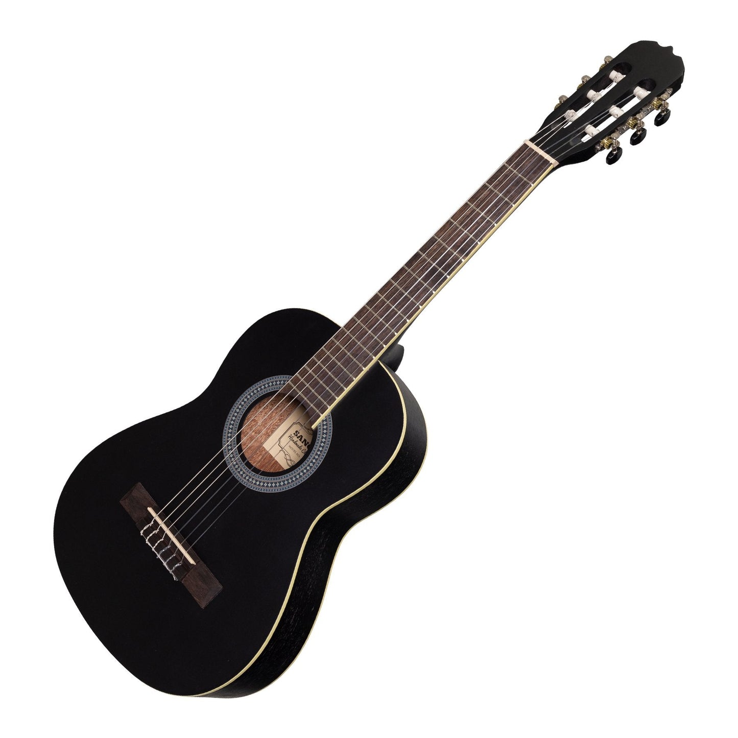 Sanchez 1 2 Size Student Classical Guitar Black jademcaustralia