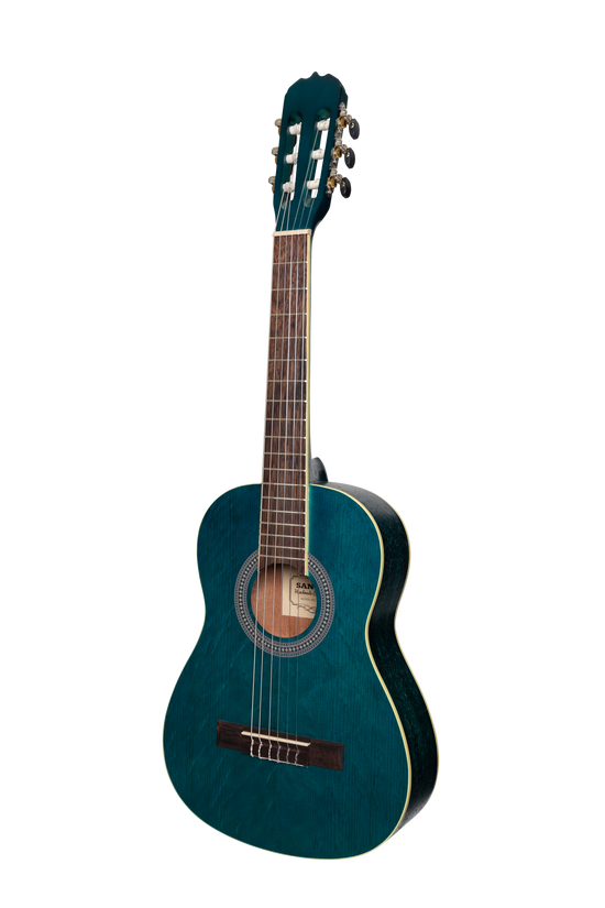 Sanchez 1/2 Size Student Classical Guitar Pack (Blue)